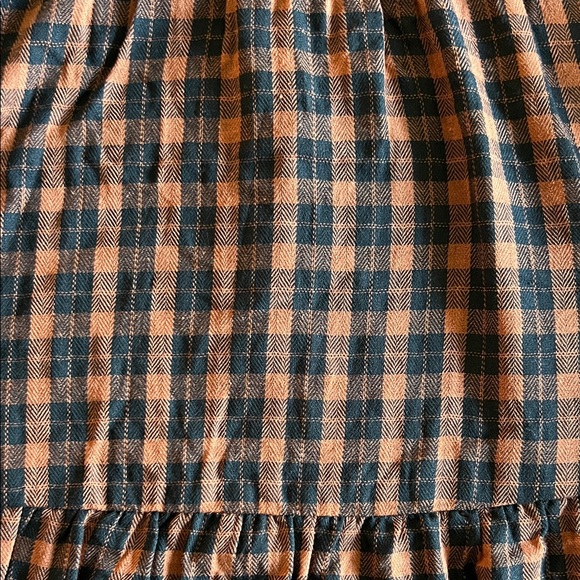 {DISTURBIA} Terra Check Mini Smock Dress US6 - Picture 9 of 13